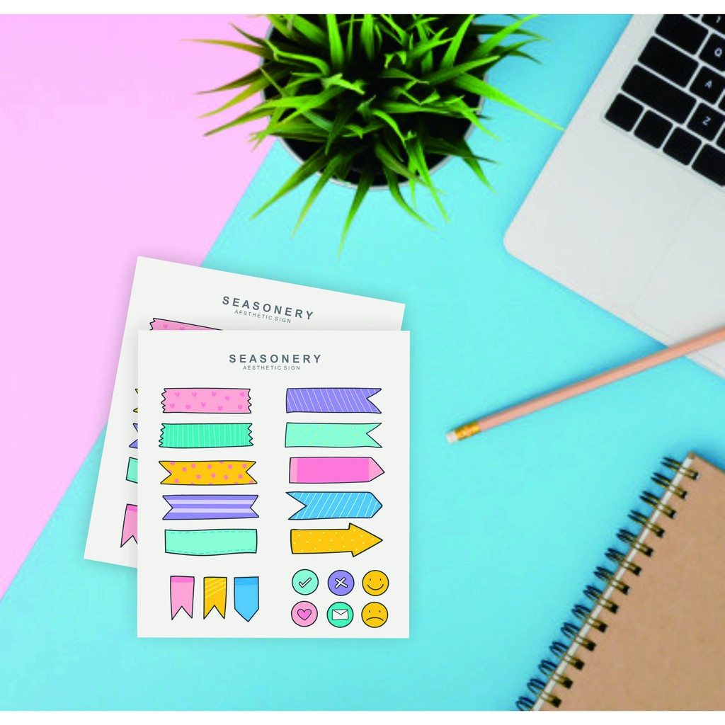 

Aesthetic Sign Jurnal Sticker By Seasonery