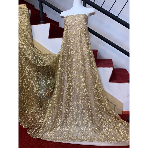 Kain Tile/Tulle Spider Payet Sequinded, kain tile brokat, tile payet, Tile polos, tile bordir, tile 