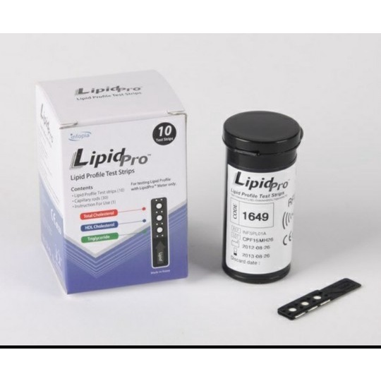 Lipid Pro Meter + Strip Lipid Pro isi 10 test strip