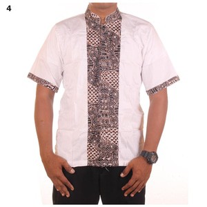 Baju Koko Batik  Azril Motif 4