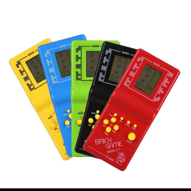 Mainan Brick Game Tetris Mainan Jadul Tahun 90an Brick Game / Gimbot Tetris / Mainan Jadul Gameboy G