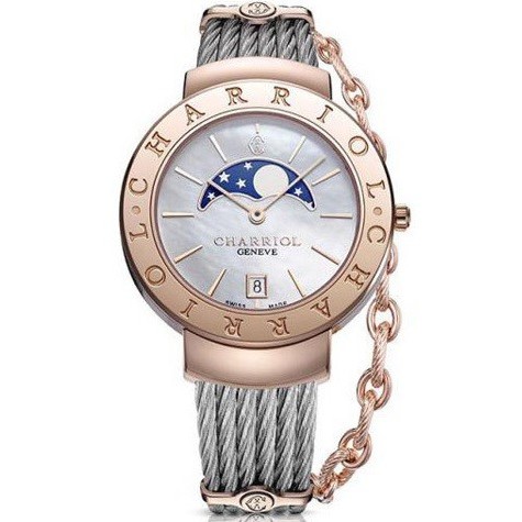 Charriol St Tropez 35 Mm Moonphase ST35CP.560.003