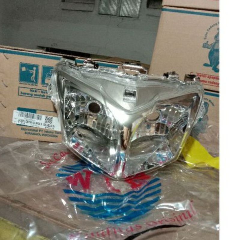 LAMPU DEPAN SUPRA X 125 HELM IN 2010 2011 2012 | REFLEKTOR DEPAN SUPRA X 125 HELM IN | RUMAH LAMPU DEPAN HONDA SUPRA X 125 HELM IN