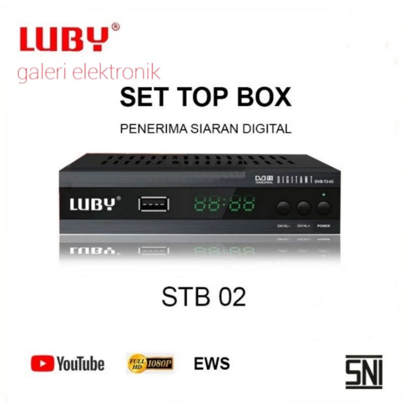 STB,Set Top Box Tv Digital LUBY