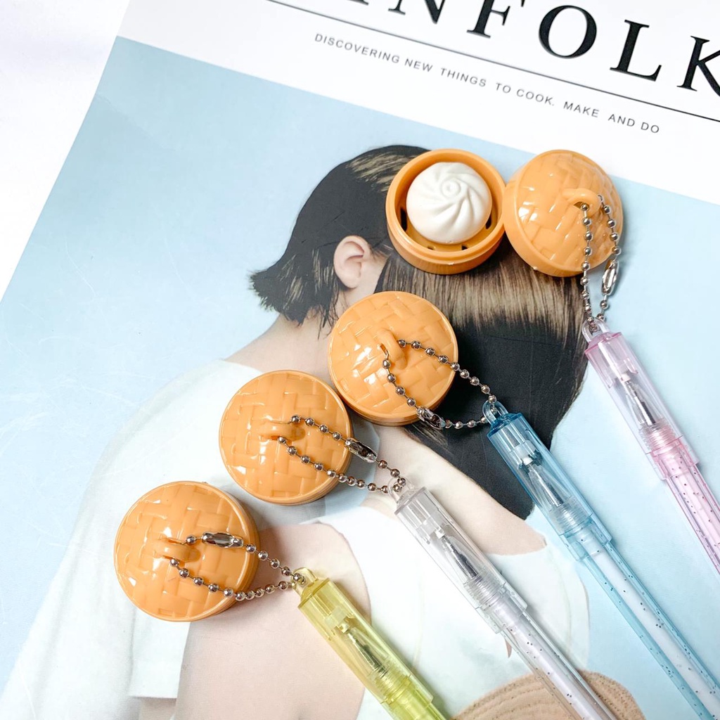 

PULPEN DIMSUM XIAO LONG BAO UNIK LUCU SAN TERMURAH - TINTA HITAM