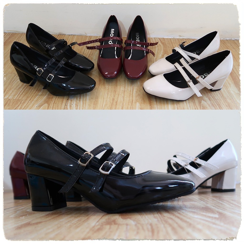 [baju wanita korea]  Sepatu Hak High Heels Pesta Kerja Pantofel Wanita Import