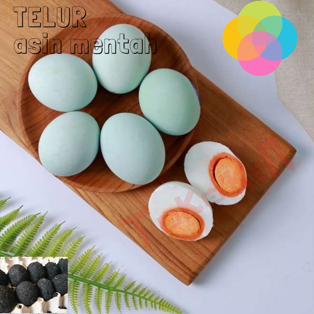 

Telur bebek asin merah premiun per butir