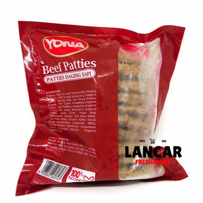 YONA BEEF PATTIES SAPI 500GR