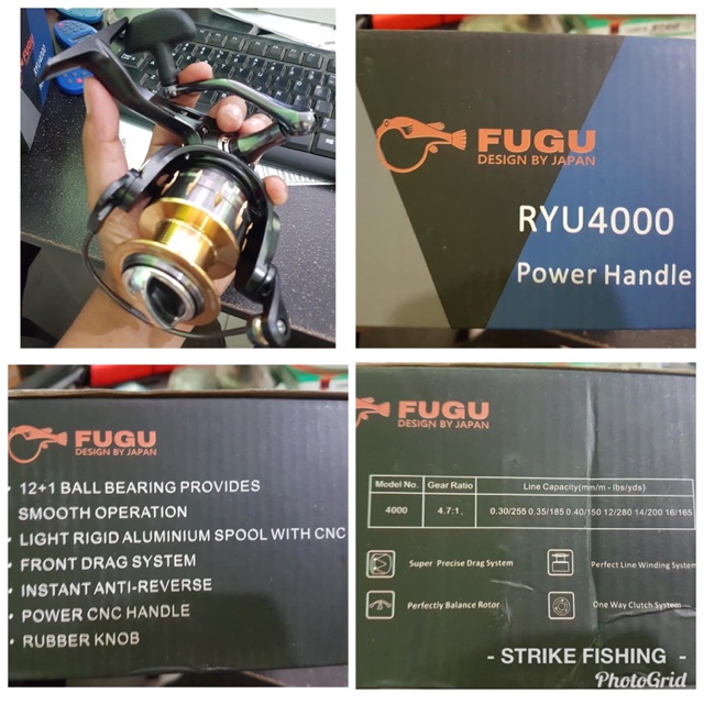 Reel Fugu Ryu 4000