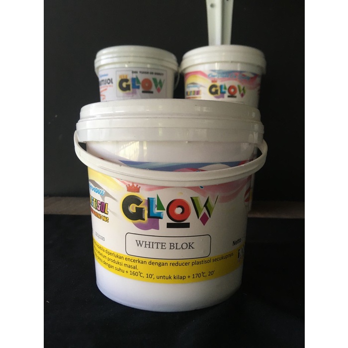 

Promo Bulan Ini Tinta Plastisol Putih 1Kg Glow Ink Sale!!!