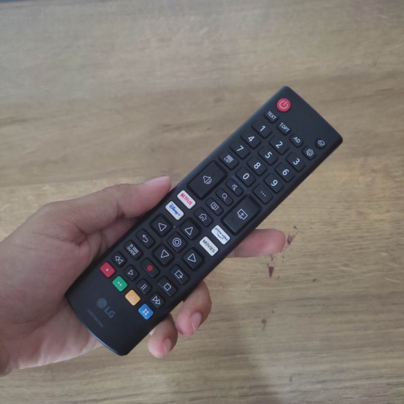 Remot TV LG Smart TV Terbaru Dengan Netflix, Disnep +, Prime Video & Movies 100% Original AKB7603760
