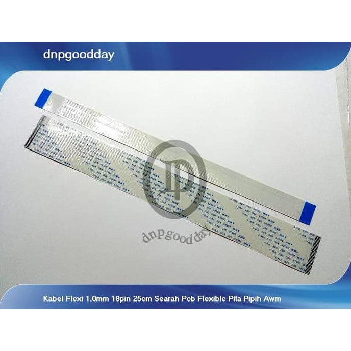

Kabel Flexi 1,0Mm 18Pin 25Cm Searah Pcb Flexible Pita Pipih Awm Dnpgood11 Diminati Banget