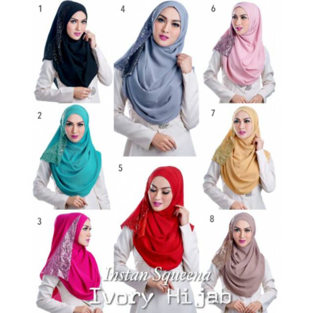 Instan Squeena By Ivory Hijab