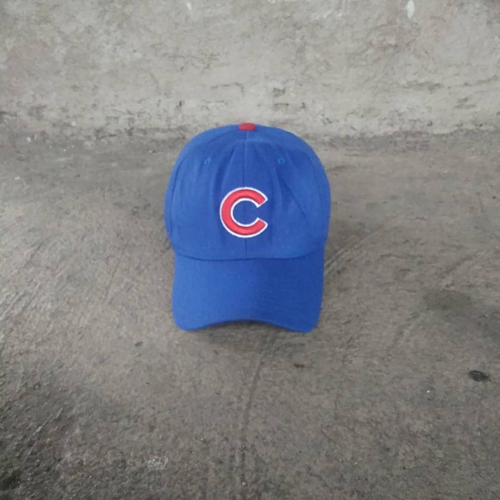 Topi MLB CUBS second bekas topi baseball cubs murah topi second import topi pria murah terbaru