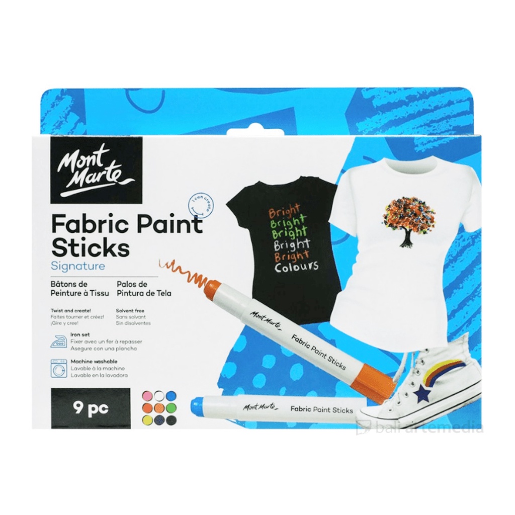 

MONT MARTE FABRIC PAINT STICKS