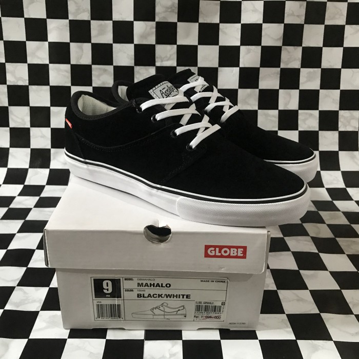 Sepatu Globe Mahalo Black/White Original