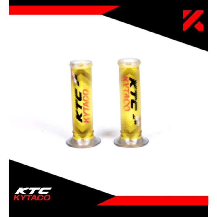 HAND GRIP ORI KTC KYTACO GRP 1901 MODEL CARBON UNTUK SEMUA MOTOR