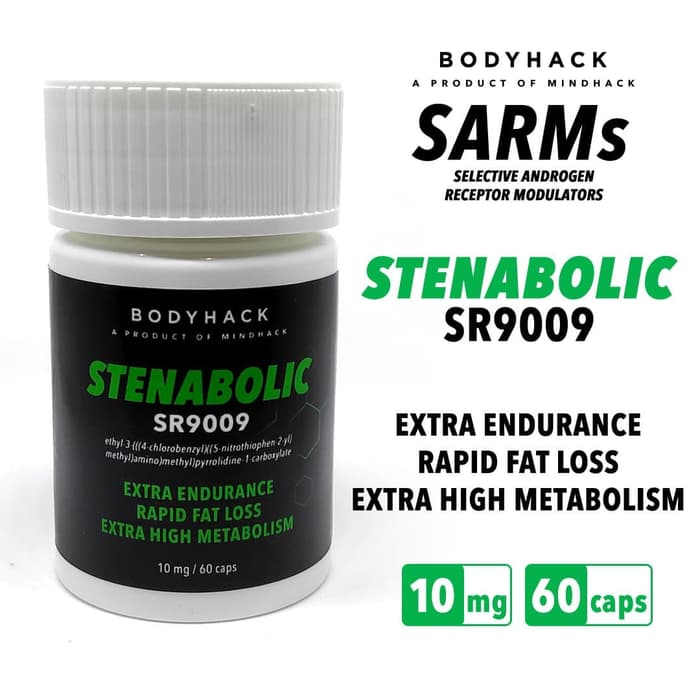 STENABOLIC SR9009 10MG BODYHACK SARMS SARM
