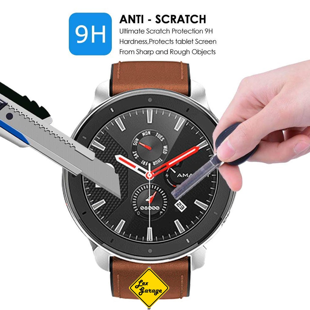 Anti Gores Tempered Glass Amazfit GTR 47mm 42mm Screen Guard Protector