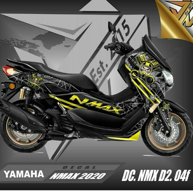 Decal Nmax Full Body - Stiker/ sticker Dekal NMAX 2020 Desain