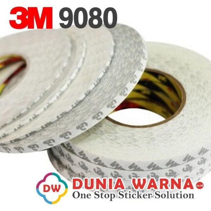 

3M Double Tape Kertas Tisu Tipis Anti Air Kuat Rekat 9080 6 mm Roll