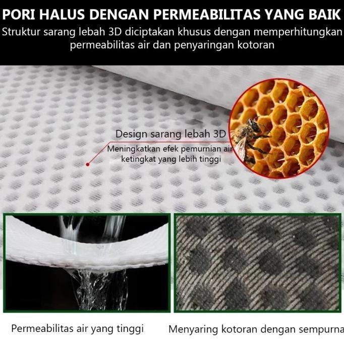 Filter Honeycomb Sarang Lebah Penyaring Pembersih Air Akuarium & kolam