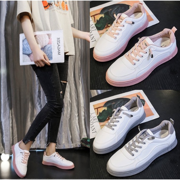 Sepatu Sneakers Wanita Casual ala Korea Kualitas Super Premium SP28