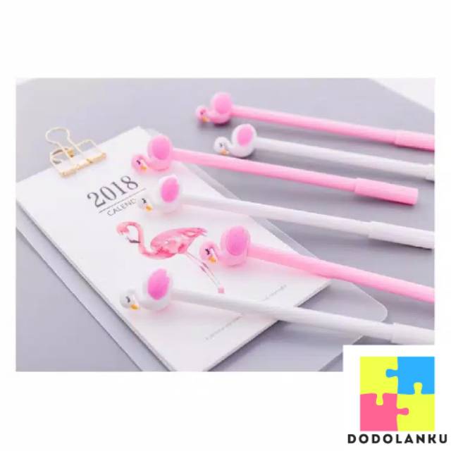 

Pulpen Motif Flamingo Lucu