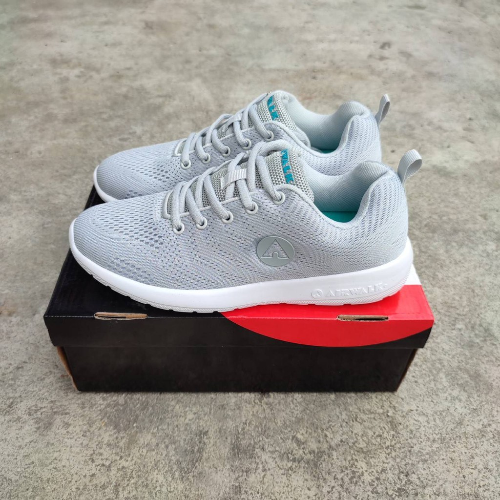 [FLASH SALE !!!] AIRWALK GRANT " Lt GRAY " - SEPATU SNEAKERS WANITA BRANDED - ORI PT MAP