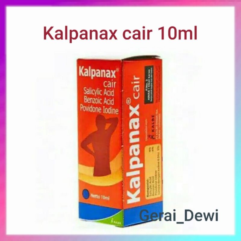 (Original) Kalpanax Cair (NEW) 10ml Exp Lama Termurah