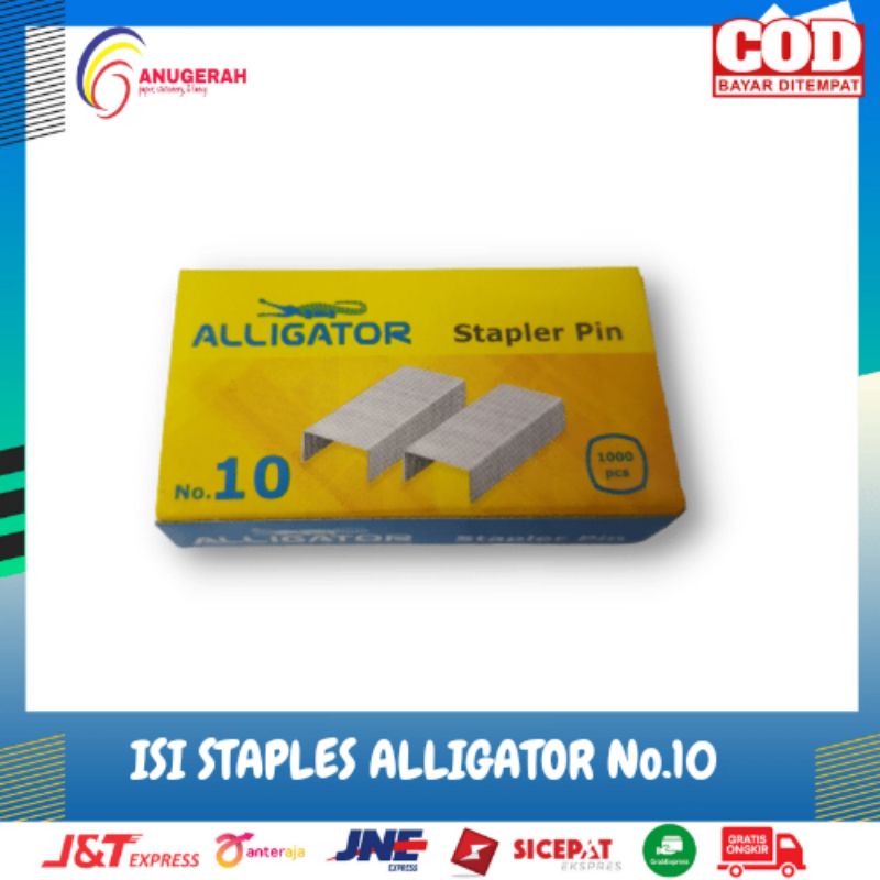 

ALLIGATOR 505100 NO.10 ISI STAPLES (PCS)