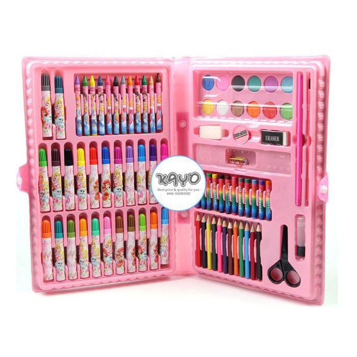 

Art / 68Psc|Pensil Warna,Set Crayon Set,Spidol Warna Set Alat Lukis, Cat Air