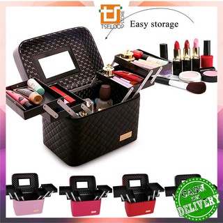 Image of OFM-K1 BOX MAKE UP/Kotak Kosmetik/Beauty Case/Tas Kosmetik/Make Up Case/ WATERPROOF/Koper Makeup