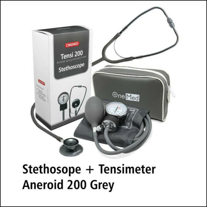 PAKET TENSIMETER ONEMED DAN STETOSKOP MANUAL / TENSI ANEROID