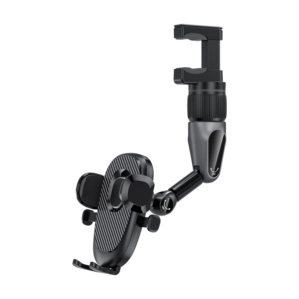 Upgraded 360 Derajat ° Bracket Dudukan Handphone Universal Multifungsi Model Putar Untuk Kaca Spion Mobil