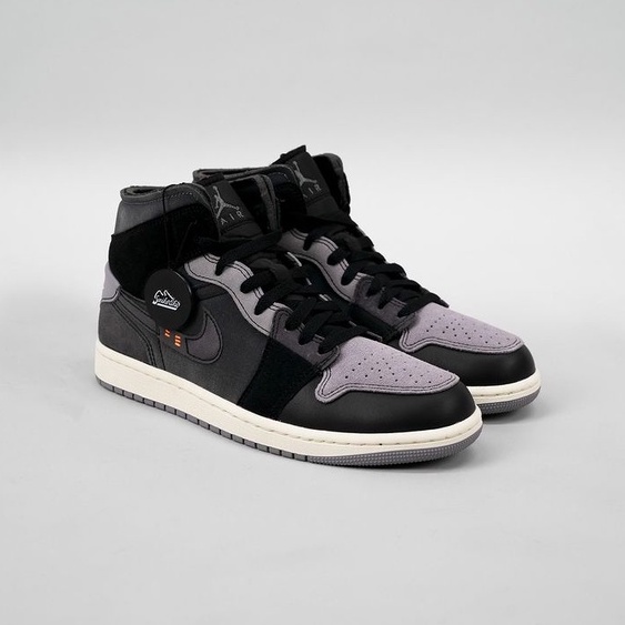 Air Jordan 1 Mid SE Black Craft Inside Out Men