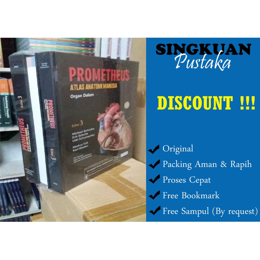 PROMETHEUS ATLAS ANATOMI MANUSIA ORIGINAL
