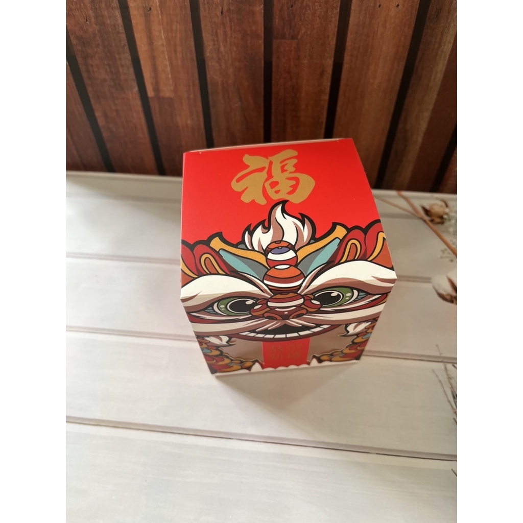 Box Imlek kue roti permen Paper Box Hampers Suvenir Kado PB 22 cny