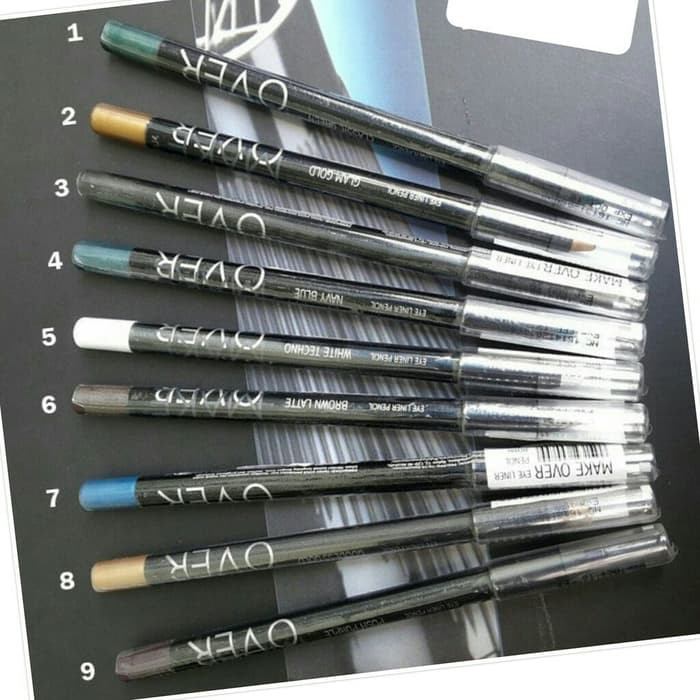 ★ BB ★ MAKE OVER Waterproof Eye Liner Pencil- Makeover Eyeliner Pensil