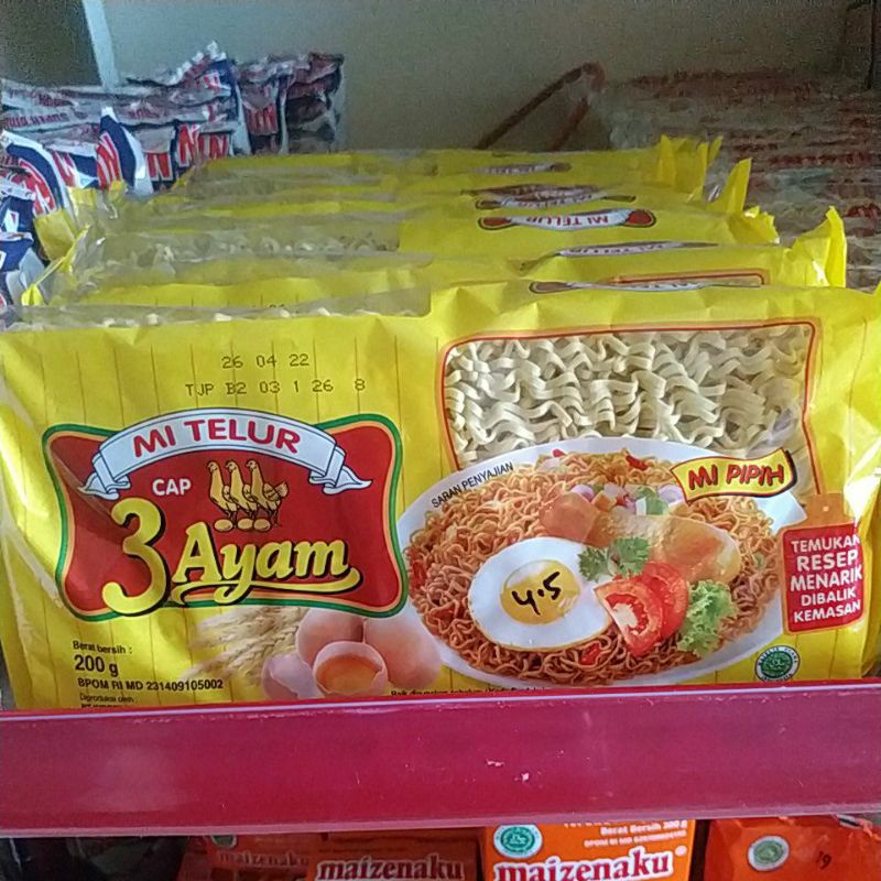 

mie telur cap 3 ayam