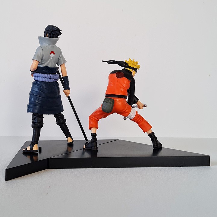 Set Action Figure Naruto &amp; Sasuke versi ABG Naruto Shippuden