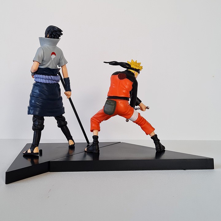 Set Action Figure Naruto &amp; Sasuke versi ABG Naruto Shippuden