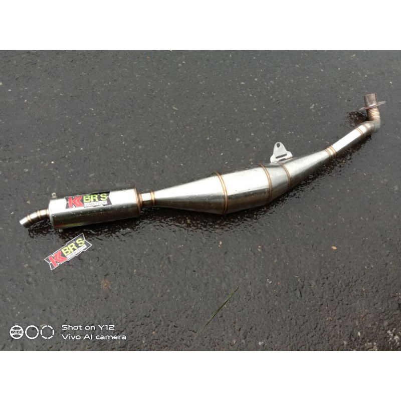 Knalpot Standar Racing Fiz R Full Stenlis