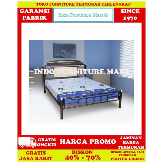 Tempat Tidur Minimalis Ranjang Besi Bed Frames Siantano Ashlyn