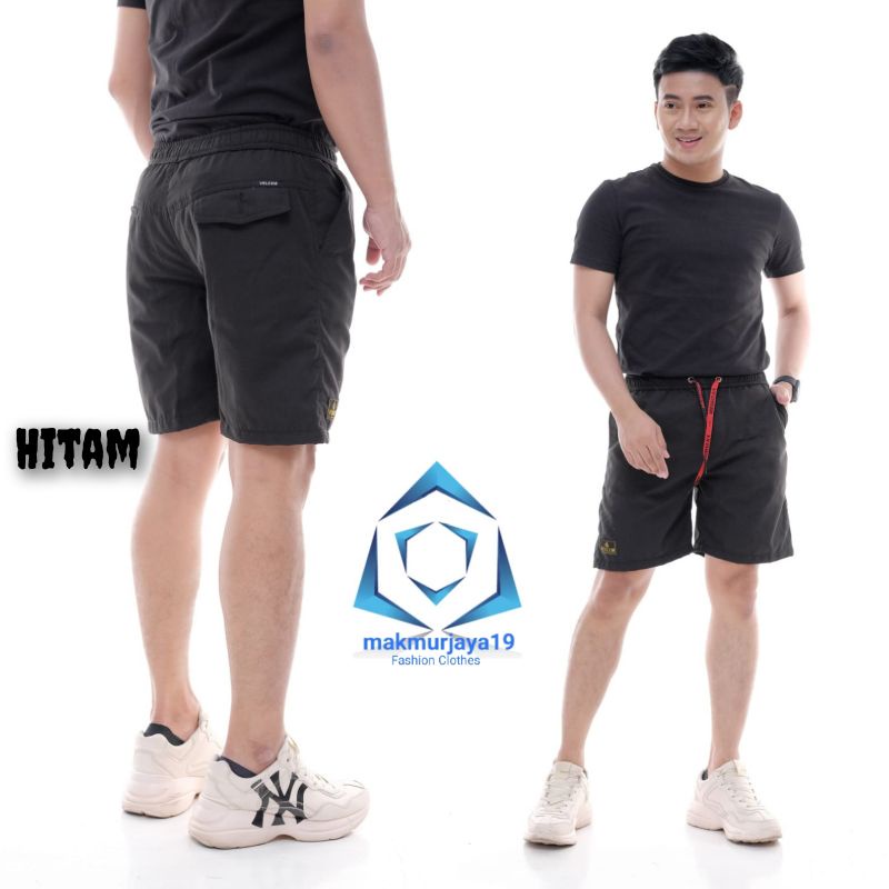 Celana Pendek Pria Boardshort Distro Premium Promo Terbaru Clana Cowok Korea Polos Santai Pinggang Kolor Sport Gym Murah Original  Casual Cowo