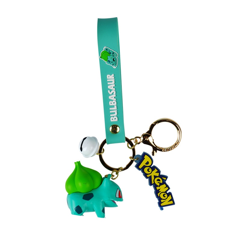 [Ready Stock] Pokemon Action Figure Pikachu Gantungan Kunci Pokémon Keychain Squirtle Psyduck Keychain Model Gantungan Kunci Mobil