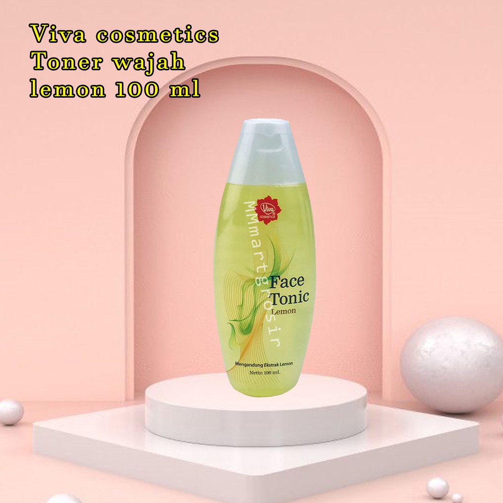 Viva cosmetics / Toner wajah / lemon / 100 ml