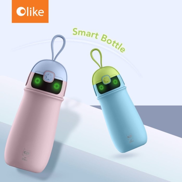 Olike Smart Bottle 400 ml Candy Pink, Baby Blue, Green