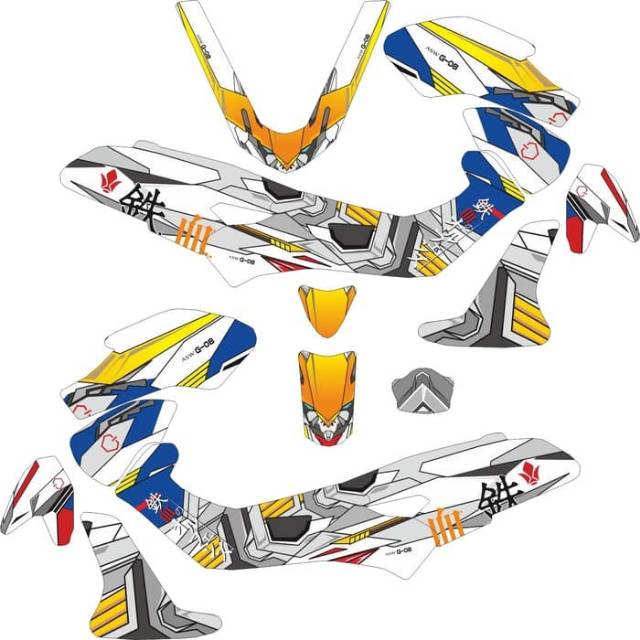 Sticker N-MAX Fullbody Gundam Barbatos