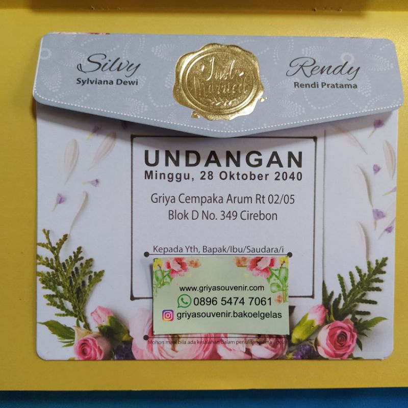 

undangan sofcover murah